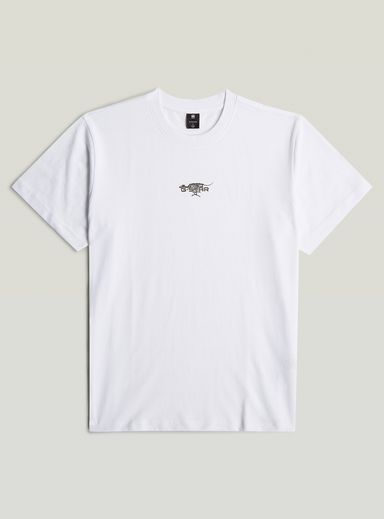 Running Dog Logo Loose T-Shirt